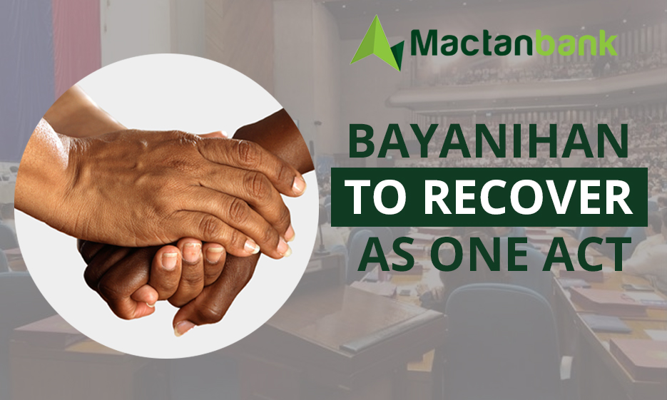 Notice of Bayanihan to Recover as One Act and its IRR and FAQ