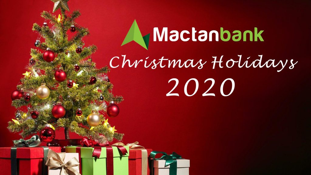 MRB Christmas Holidays 2020