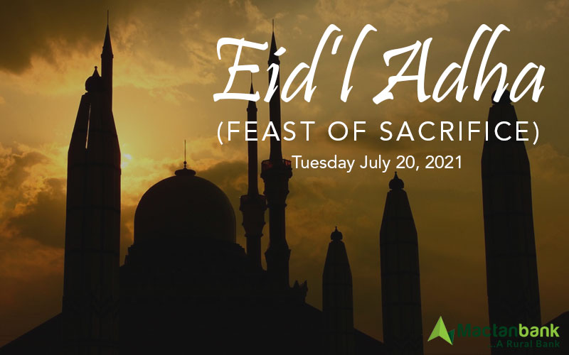 Eid’l Adha (Feast of Sacrifice)