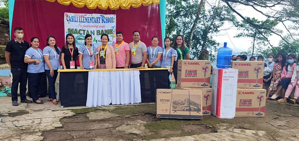 Brigada Eskwela 2022 - Mactanbank: A Rural Bank 